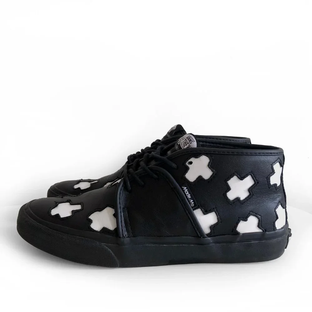 Vans special edition MadeMe black white half cab sneakers - Picture 5 of 9